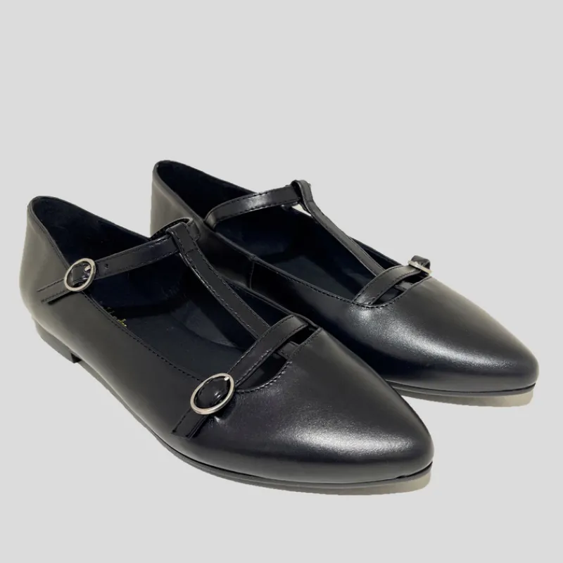 bailarina_funchal_lady_tiras_piel_negro_2.webp FUNCHAL LADY Zapatos*Bailarina Tiras Piel NEGRO