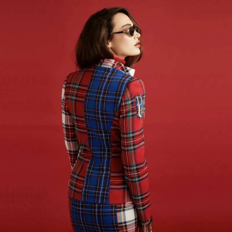 blazer_katy_u_do_it_cuadros_multicolor_3.webp U DO IT Chaquetas Y Blazers*Blazer Katy Cuadros MULTICOLOR