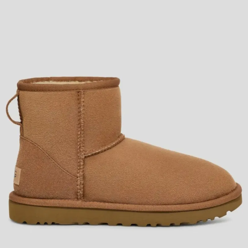 UGG Botas*Bota mujer Classic Mini II CHESTNUT