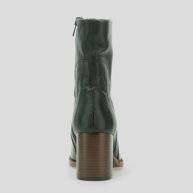 MJUS Botines*Botín Maia Piel Envejecida VERDE