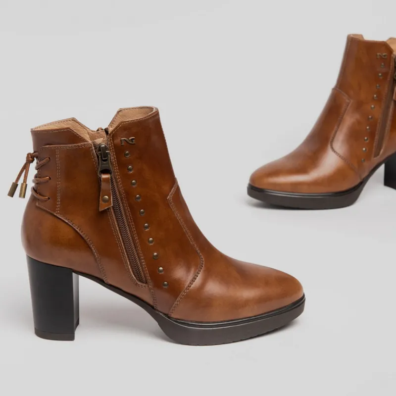 botn_nero_giardini_tacn_medio_cuero_2.webp NEROGIARDINI Botines*Botín NERO GIARDINI Tacón Medio CUERO