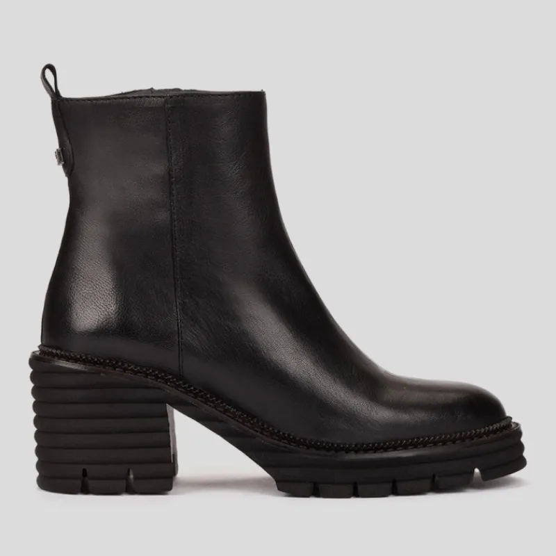 PEDRO MIRALLES Botines*Botín Piel LOTUS NEGRO