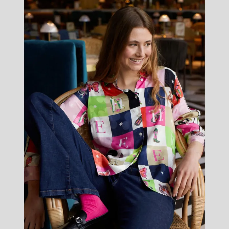 VILAGALLO Camisas Y Blusas*Camisa Estampada Cheers MULTICOLOR