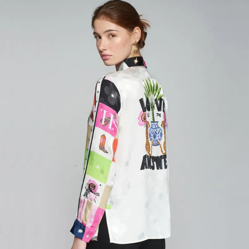 VILAGALLO Camisas Y Blusas*Camisa Estampada Cheers MULTICOLOR