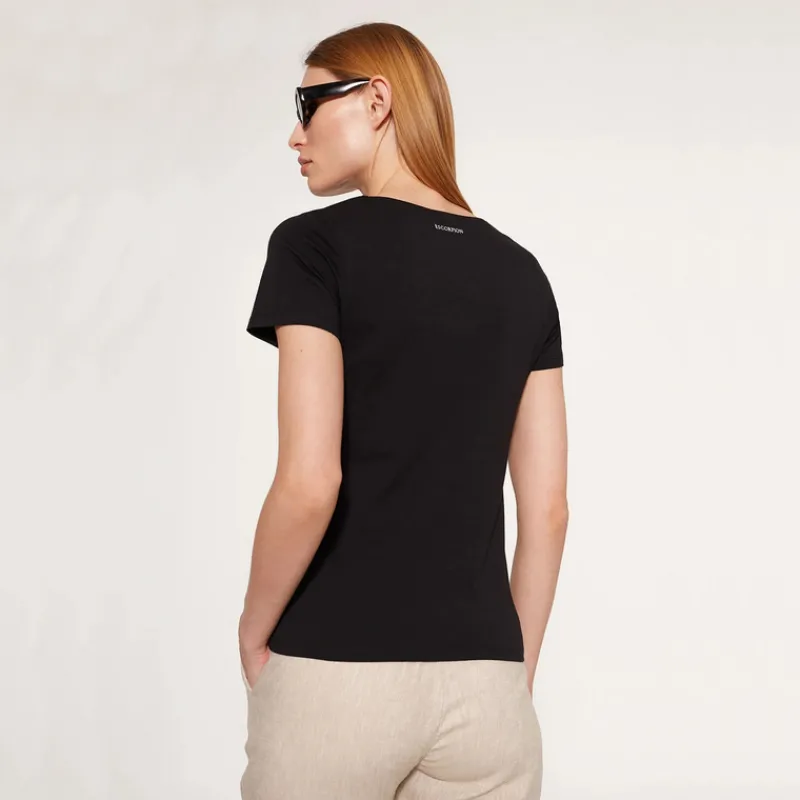 camiseta_bsica_escorpion_algodn_negro_2.webp ESCORPION Camisetas*Camiseta Básica Algodón NEGRO