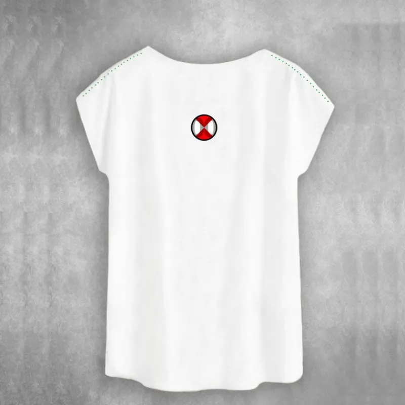 camiseta_mujer_lasal_khalo_blanca_2.webp LA SAL Camisas Y Blusas*Camiseta Mujer LaSAL Khalo BLANCA