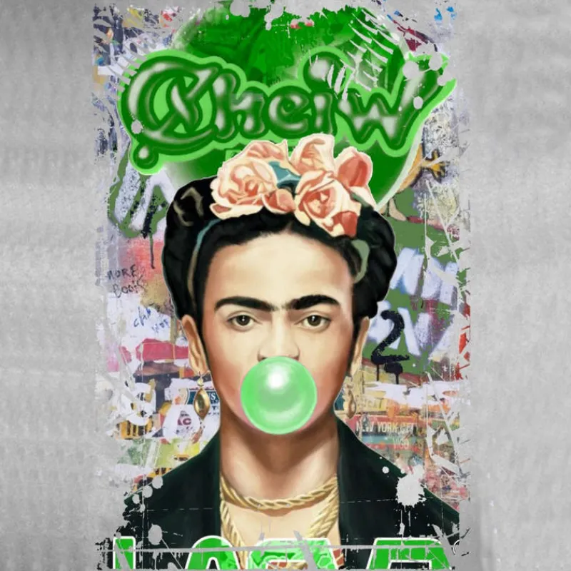 camiseta_mujer_lasal_khalo_blanca_3.webp LA SAL Camisas Y Blusas*Camiseta Mujer LaSAL Khalo BLANCA