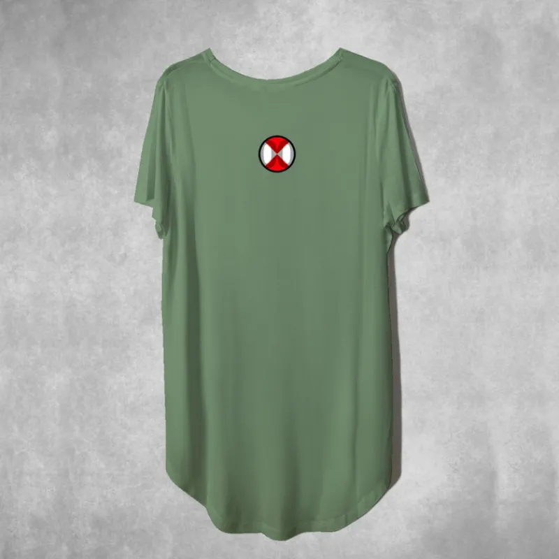 camiseta_mujer_lasal_pencil_kaki_2.webp LA SAL Camisas Y Blusas*Camiseta Mujer LaSAL Pencil KAKI