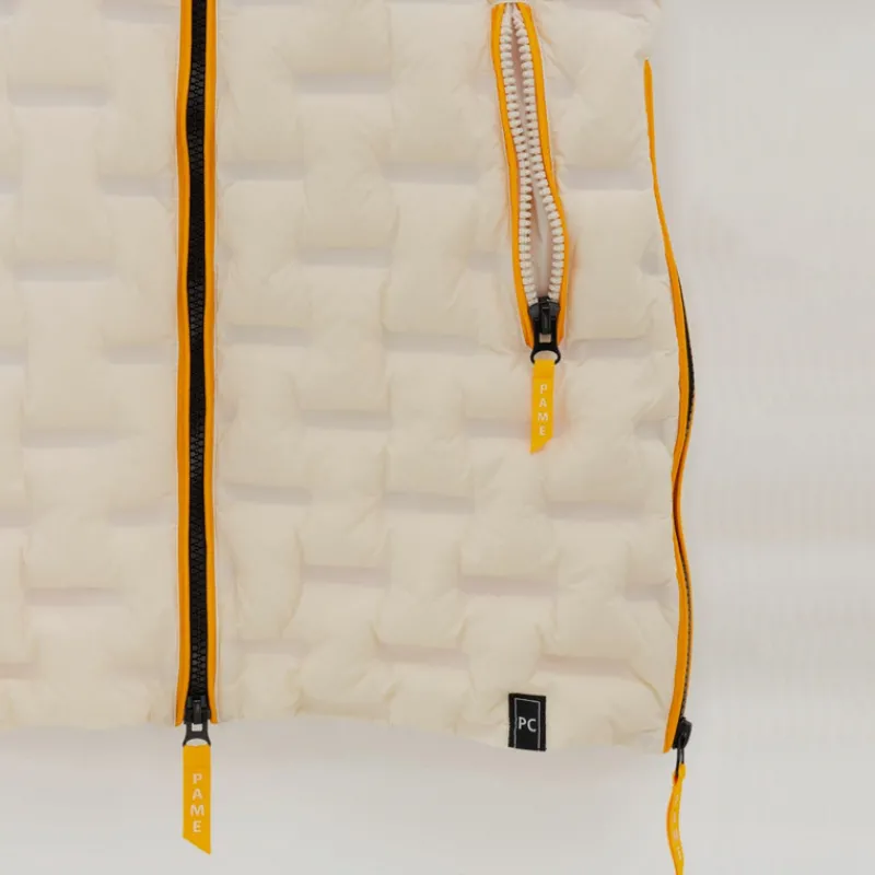 chalecolargo_pame_carrioni_capucha_beige_5.webp PAME CARRIONI Chaquetas Y Blazers*ChalecoLargo Capucha BEIGE