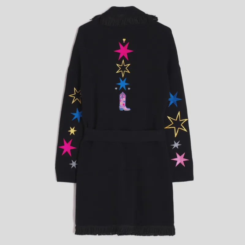 crdigan_bordados_vilagallo_rodeo_negro_4.webp VILAGALLO Chaquetas Y Blazers*Cárdigan Bordados Rodeo NEGRO