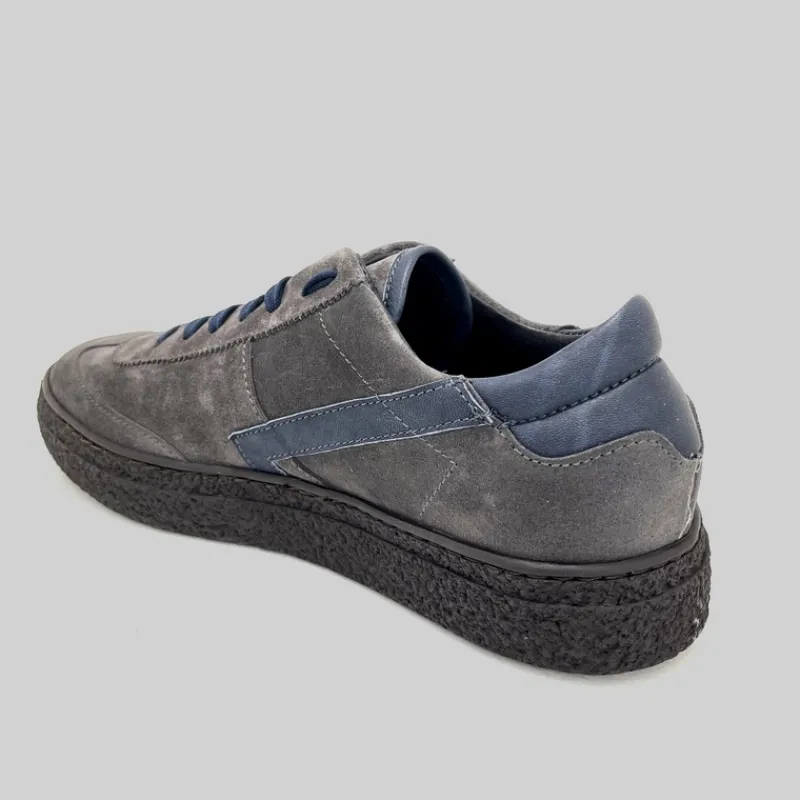 deportiva_hombre_london_reblu_ante_gris_plomo_3.webp REBLU' Deportivas*Deportiva Hombre London REBLU Ante GRIS PLOMO