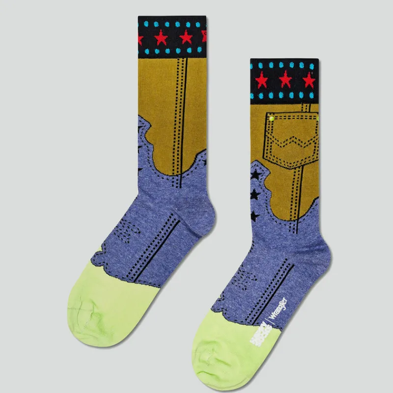 happy_socks_pack_wrangler_rodeo__4-1.webp HAPPY SOCKS Guantes, Gorras Y Calcetines*6-Pack WRANGLER Rodeo 36/40