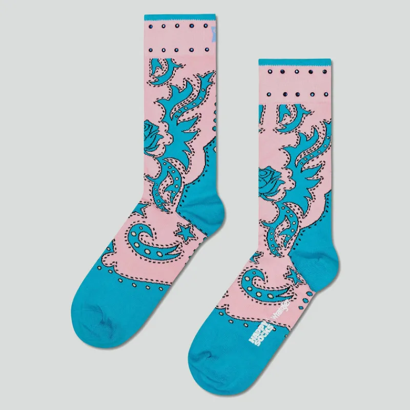 happy_socks_pack_wrangler_rodeo__6-1.webp HAPPY SOCKS Guantes, Gorras Y Calcetines*6-Pack WRANGLER Rodeo 36/40