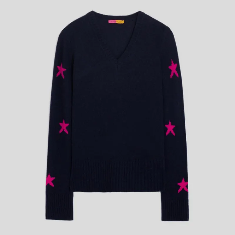 jersey_pico_vilagallo_estrellas_marino_3.webp VILAGALLO Jerseys*Jersey Pico Estrellas MARINO