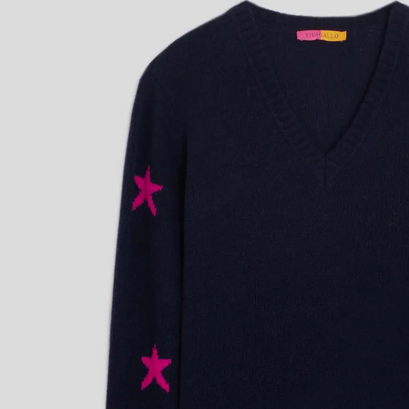 jersey_pico_vilagallo_estrellas_marino_4.webp VILAGALLO Jerseys*Jersey Pico Estrellas MARINO