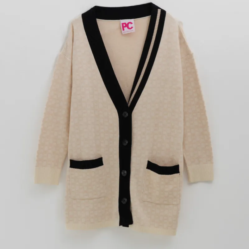 maxi_crdigan_pame_carrioni_estampado_beige_3.webp PAME CARRIONI Chaquetas Y Blazers*Maxi Cárdigan Estampado BEIGE