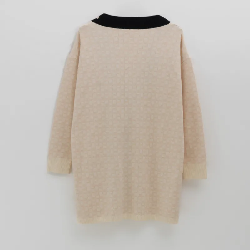 maxi_crdigan_pame_carrioni_estampado_beige_4.webp PAME CARRIONI Chaquetas Y Blazers*Maxi Cárdigan Estampado BEIGE