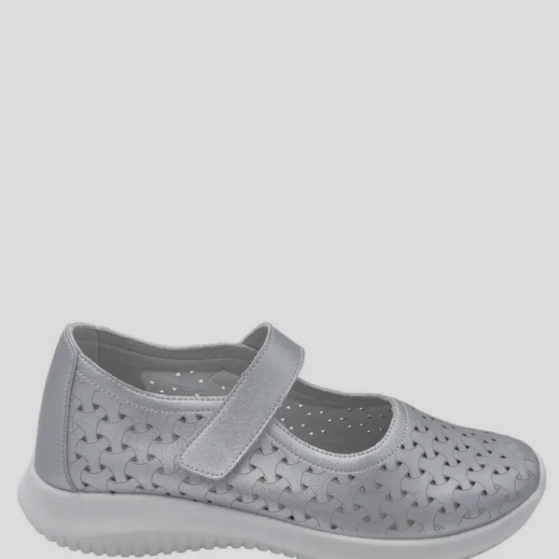 ECO LIGEROS Zapatos*Merceditas Sport Isa PLATA