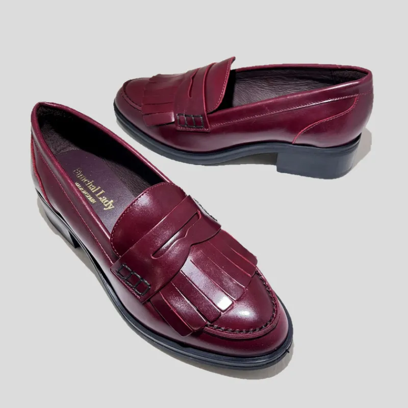 mocasn_flecos_funchal_lady_antic_burdeos_2.webp FUNCHAL LADY Mocasines*Mocasín Flecos Antic BURDEOS