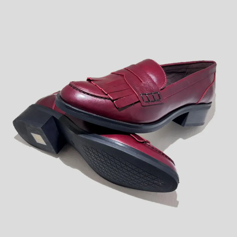 mocasn_flecos_funchal_lady_antic_burdeos_3.webp FUNCHAL LADY Mocasines*Mocasín Flecos Antic BURDEOS