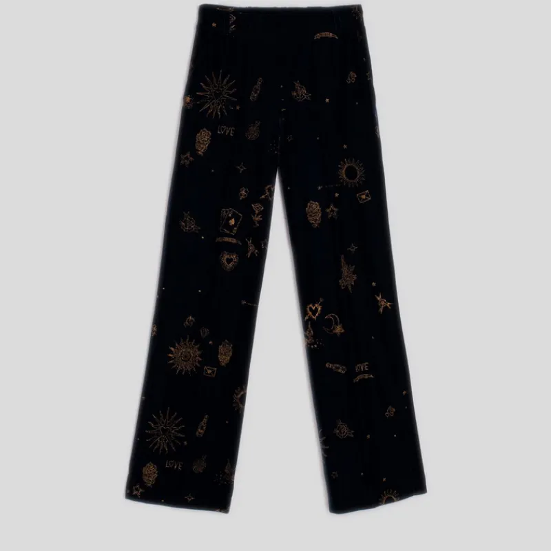 pantaln_flocado_vilagallo_terciopelo_marino_4.webp VILAGALLO Pantalones*Pantalón Flocado Terciopelo MARINO