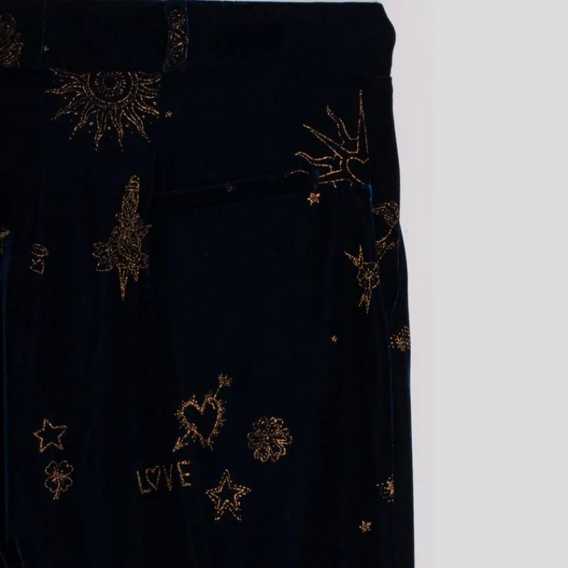 pantaln_flocado_vilagallo_terciopelo_marino_5.webp VILAGALLO Pantalones*Pantalón Flocado Terciopelo MARINO