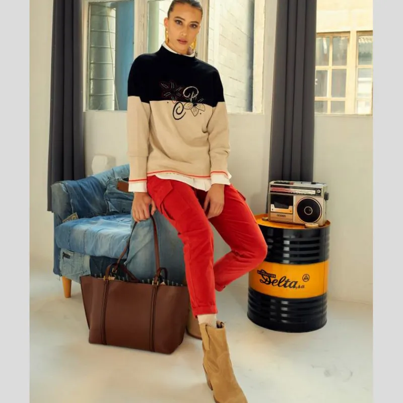 pantaln_pame_carrioni_micropana_naranja_5.webp PAME CARRIONI Pantalones*Pantalón Micropana NARANJA