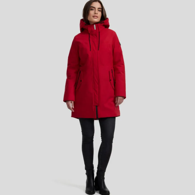 MANISA Abrigos Y Cazadoras*Parka Waterproof SolarBall ROJA