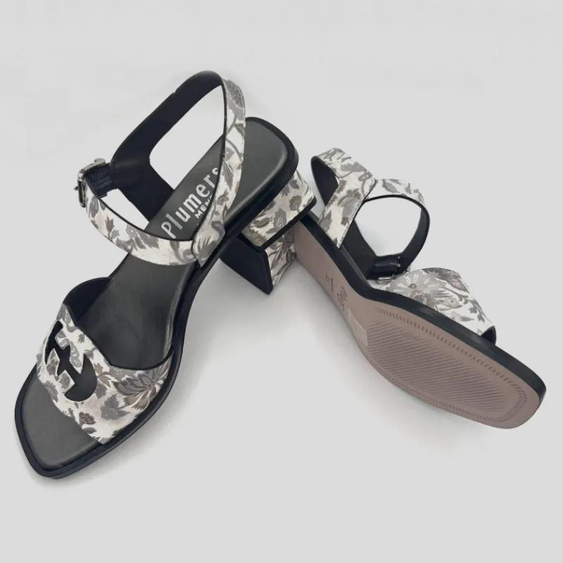 sandalia_estampada_plumers_combi_blanca_8.webp PLUMERS Sandalias*Sandalia Estampada Combi BLANCA