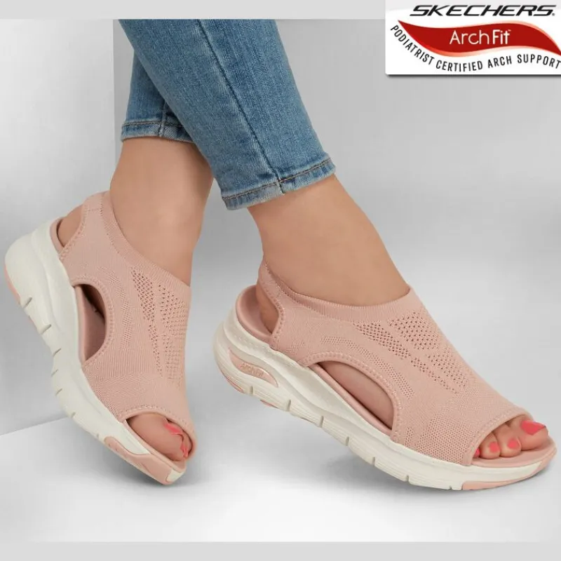 SKECHERS Sandalias*ARCH FIT City Catch NUDE