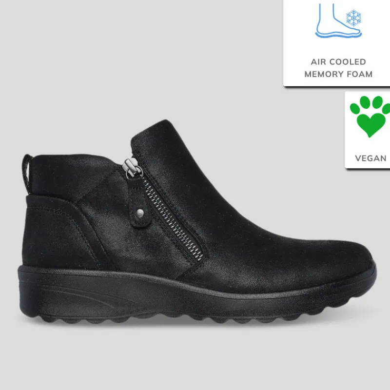 SKECHERS Zapatos*Mujer Lovely Vibe-Fall In Bloom NEGRO