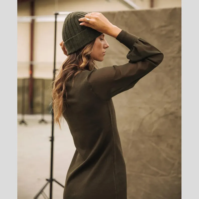 vestido_freeman_tporter_rosaland_khaki_5.webp FREEMAN T.PORTER Vestidos*Vestido Rosaland KHAKI