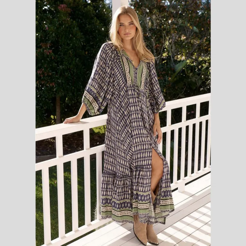 vestido_jaase_catalonia_estampado_azul_3.webp JAASE Vestidos*Vestido Catalonia Estampado AZUL