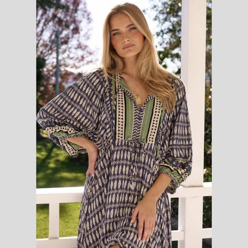 vestido_jaase_catalonia_estampado_azul_4.webp JAASE Vestidos*Vestido Catalonia Estampado AZUL