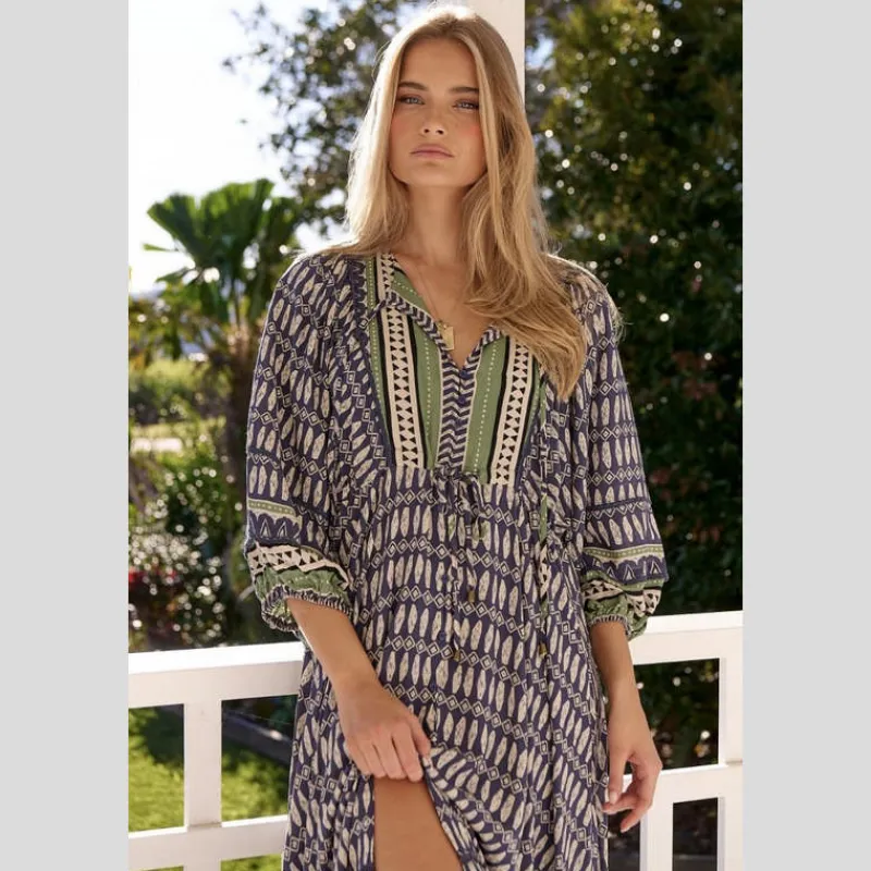 vestido_jaase_catalonia_estampado_azul_5.webp JAASE Vestidos*Vestido Catalonia Estampado AZUL