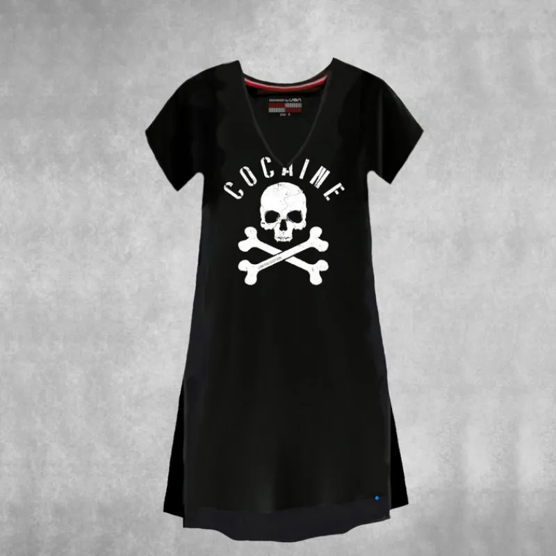 LA SAL Vestidos*Vestido Midi LaSAL Cocaine NEGRO
