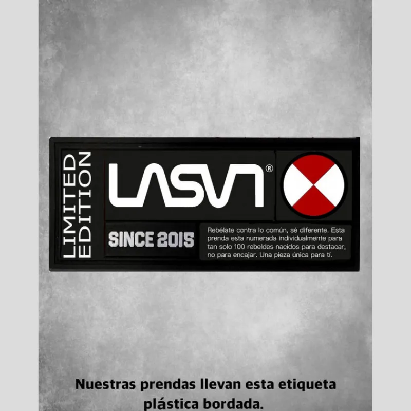 vestido_midi_lasal_escudo_tachas_negro_3.webp LA SAL Vestidos*Vestido Midi LaSAL Escudo Tachas NEGRO