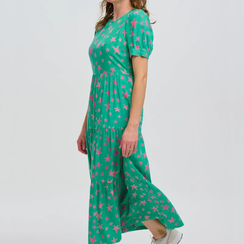 SUGARHILL BRIGHTON Vestidos*Vestido Portia SUGARHILL Stars VERDE