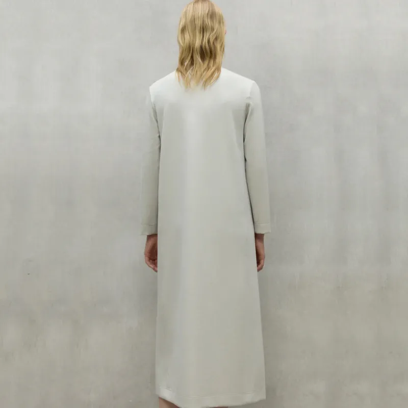 vestido_vegano_largo_ecoalf_cristal_beige_3.webp ECOALF Vestidos*Vestido Vegano Largo Cristal BEIGE