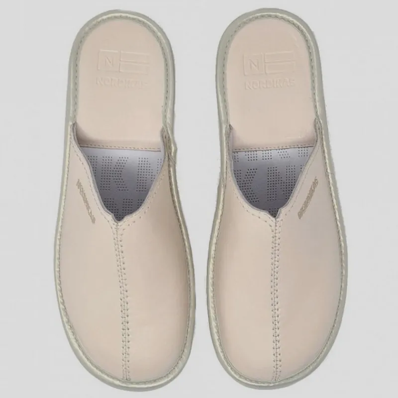 zapatilla_chinela_mujer_nordikas_piel_beige_4.webp NORDIKAS Zapatillas De Casa*Zapatilla Chinela Mujer Piel BEIGE