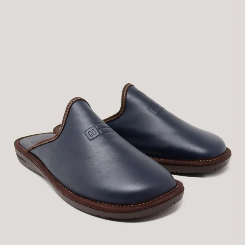 zapatilla_hombre_nordikas_abierta_piel_marino_2.webp NORDIKAS Zapatillas De Casa*Zapatilla Hombre Abierta Piel MARINO
