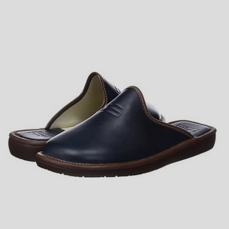 zapatilla_hombre_nordikas_abierta_piel_marino_3.webp NORDIKAS Zapatillas De Casa*Zapatilla Hombre Abierta Piel MARINO