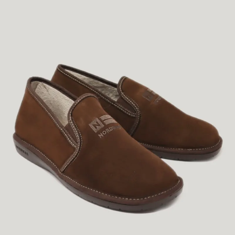 zapatilla_hombre_nordikas_cerrada_ante_moka_2.webp NORDIKAS Zapatillas De Casa*Zapatilla Hombre Cerrada Ante MOKA