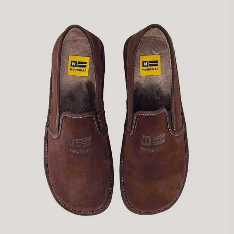 zapatilla_hombre_nordikas_cerrada_ante_moka_5.webp NORDIKAS Zapatillas De Casa*Zapatilla Hombre Cerrada Ante MOKA