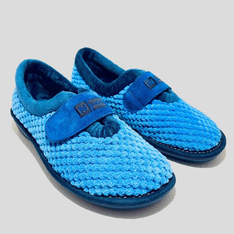 zapatilla_mujer_nordikas_cerrada_velcro_zafiro_2.webp NORDIKAS Zapatillas De Casa*Zapatilla Mujer Cerrada Velcro ZAFIRO
