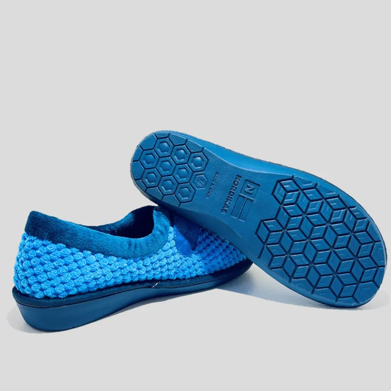 zapatilla_mujer_nordikas_cerrada_velcro_zafiro_5.webp NORDIKAS Zapatillas De Casa*Zapatilla Mujer Cerrada Velcro ZAFIRO