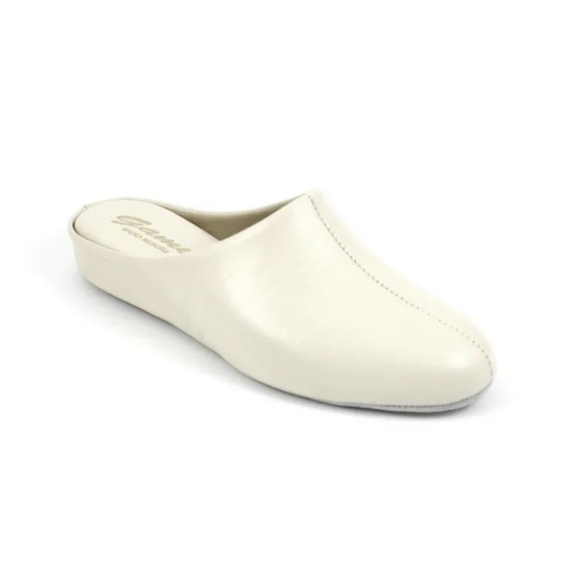 GAME Zapatillas De Casa*Zapatillas 700 Chinela Piel BLANCO