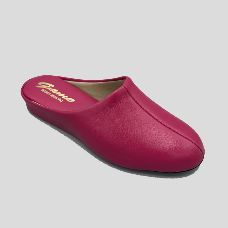 zapatillas_game__chinela_piel_fucsia_3.webp GAME Zapatillas De Casa*Zapatillas 700 Chinela Piel FUCSIA
