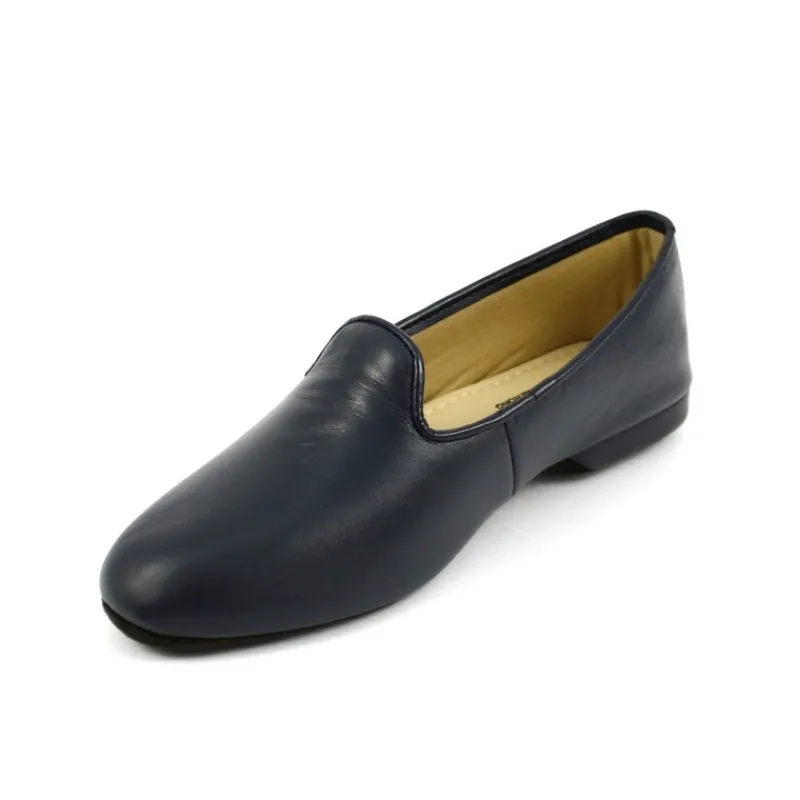 zapatillas_game__copete_piel_marino_3.webp GAME Zapatillas De Casa*Zapatillas 767 Copete Piel MARINO