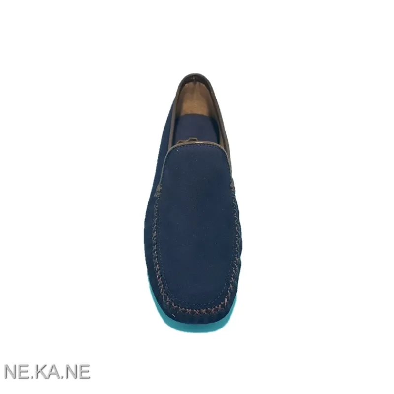 zapatillas_hombre_game__mocasn_ante_marino_2.webp GAME Zapatillas De Casa*Zapatillas Hombre 30002 Mocasín Ante MARINO